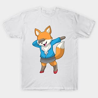 Fox as Secretary at Hip Hop Dance T-Shirt